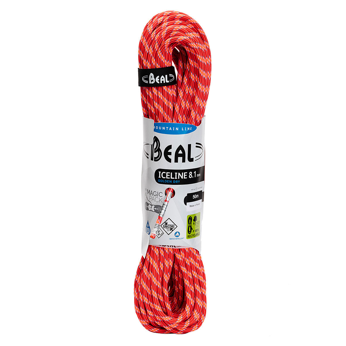 8.1mm アイスライン ユニコア 50m ゴールデンドライ