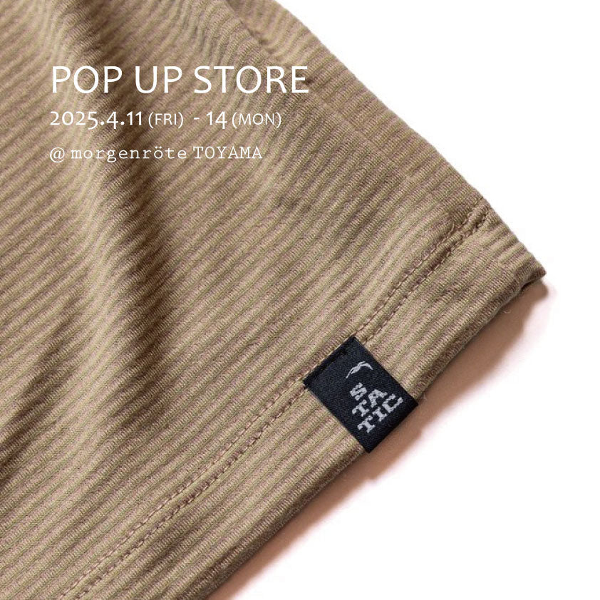 STATIC POP UP STORE @TOYAMA