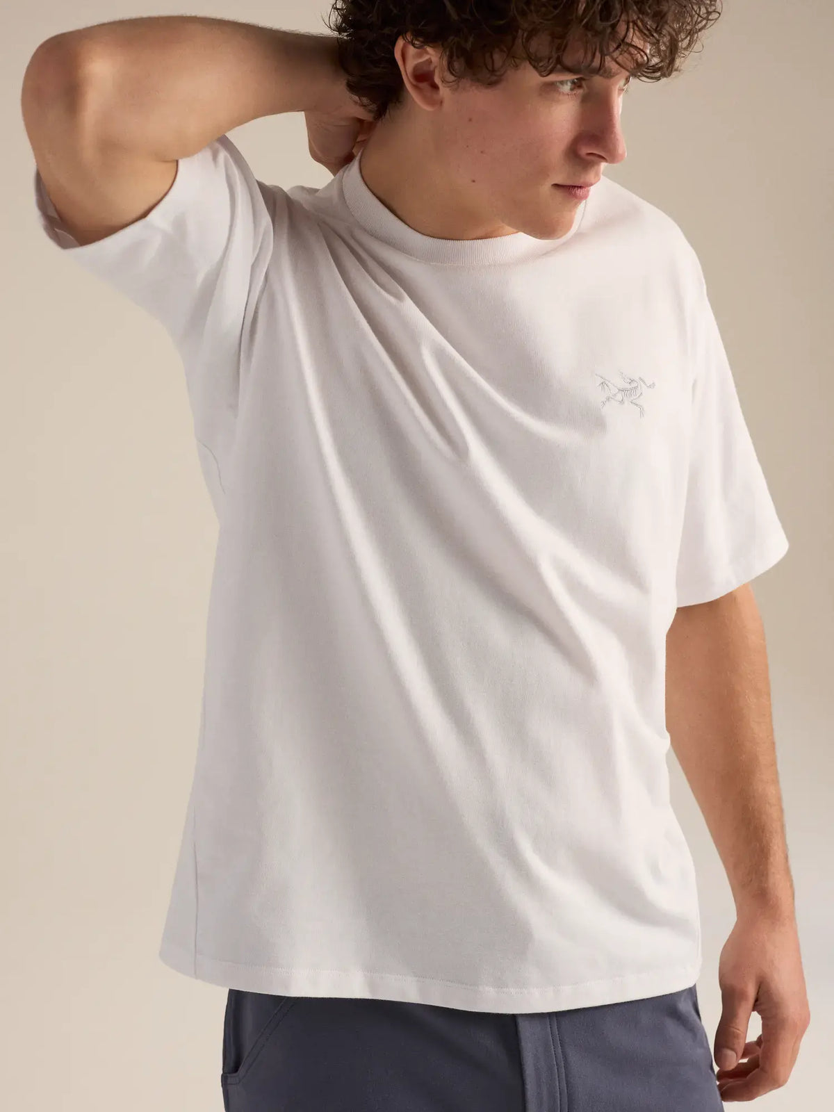 Kragg Cotton Emblem Crew SS M