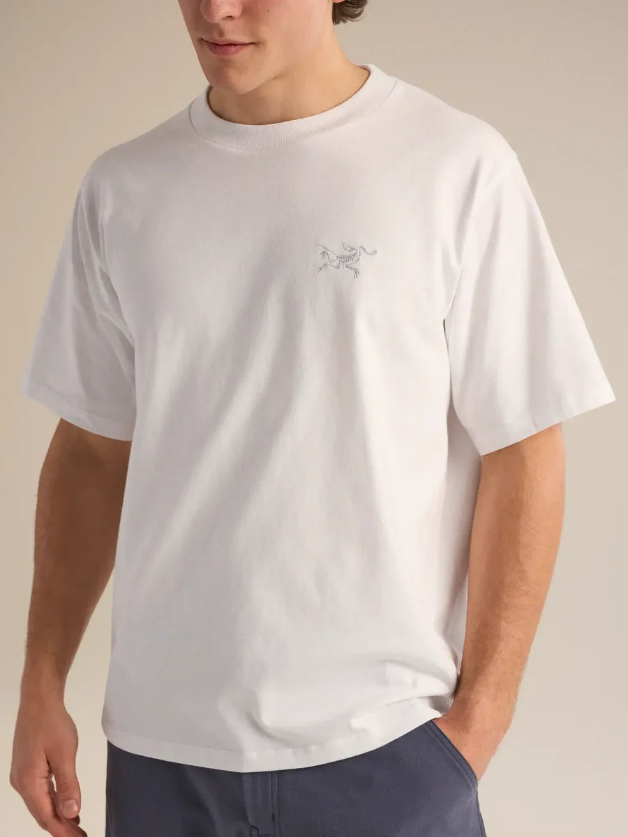 Kragg Cotton Emblem Crew SS M