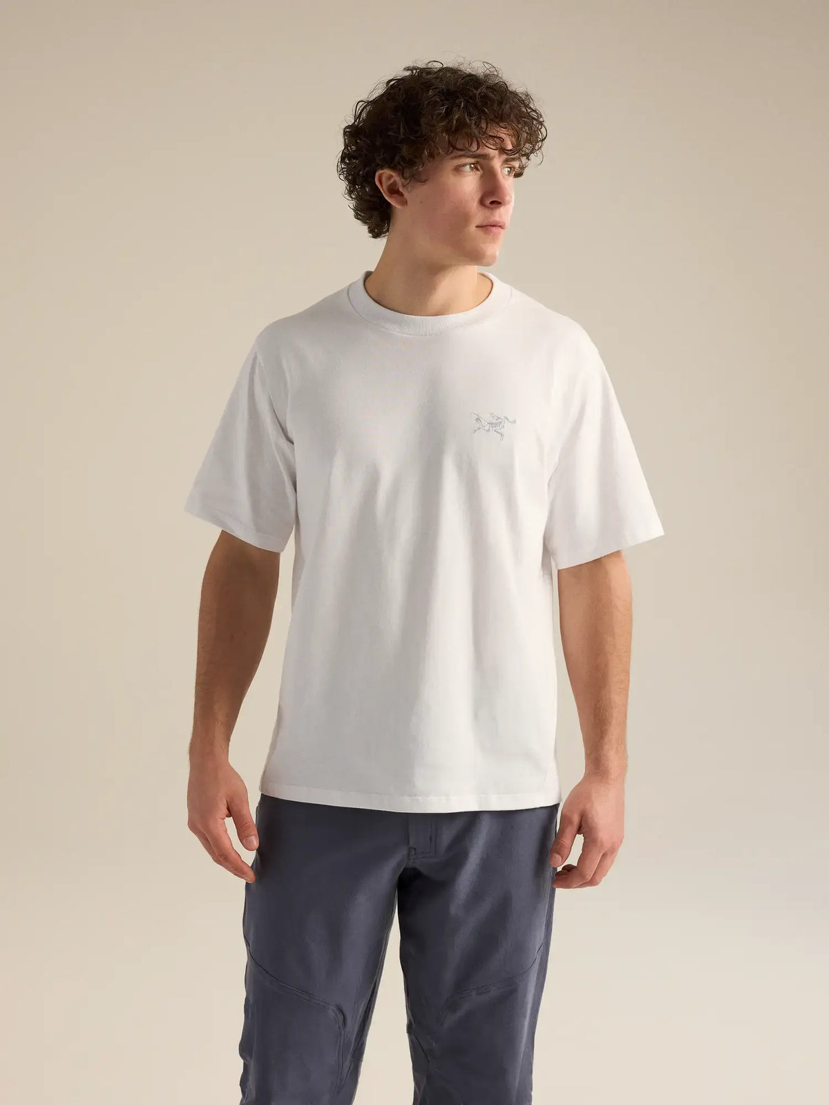 Kragg Cotton Emblem Crew SS M
