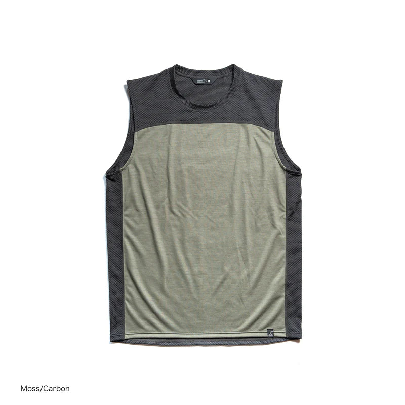 Chord Wool Sleeveless Shirts